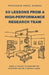 50 lessons from a high-performance research team by Aneel Bhangu