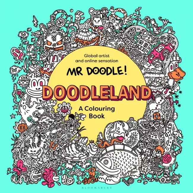 DoodleLand: A Colouring Book by Mr Doodle