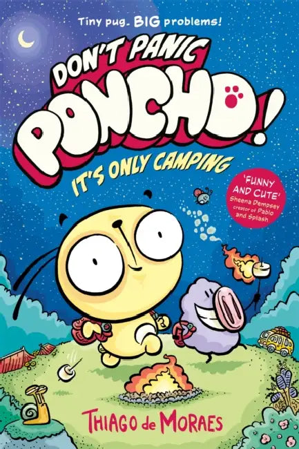Don't Panic Poncho - It's Only Camping by Thiago de Moraes