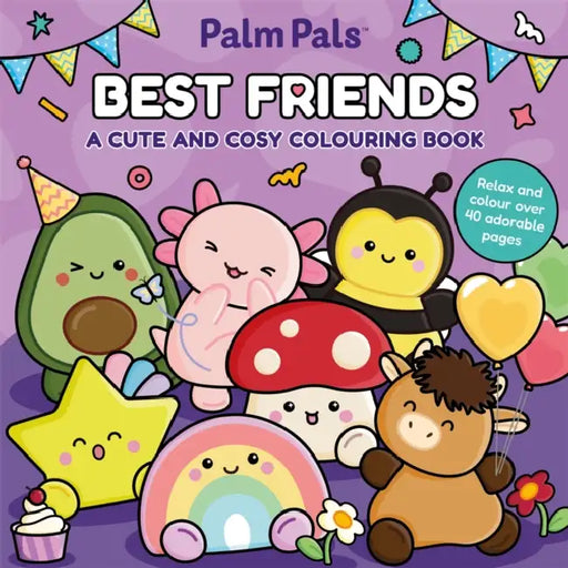 Palm Pals: A Cute and Cosy Colouring Book by Palm Pals