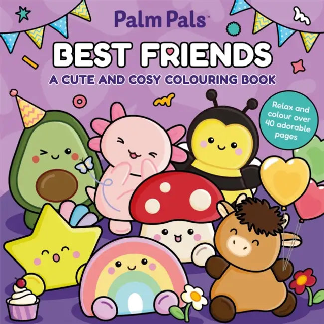 Palm Pals: A Cute and Cosy Colouring Book by Palm Pals