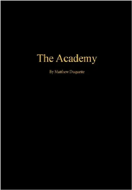 The Academy by DuQuette, Matthew