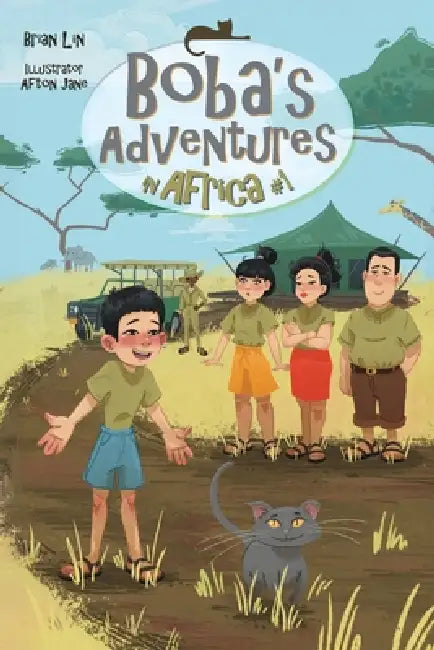Boba's Adventures in Africa #1 by Brian Lin, Afton Jane
