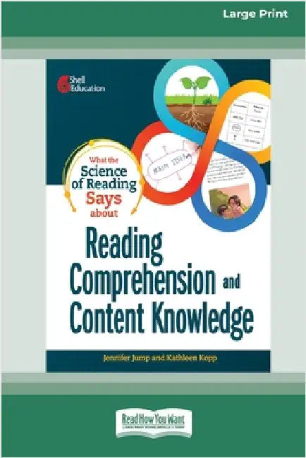 What the Science of Reading Says about Reading Comprehension and Content Knowledge [Standard Large Print] by Jump, Jennifer