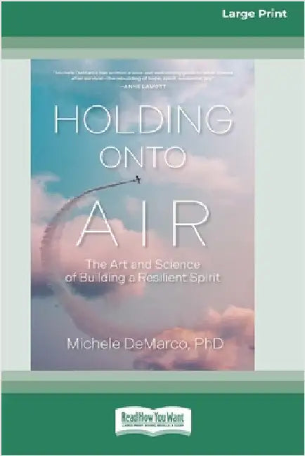 Holding Onto Air: The Art and Science of Building a Resilient Spirit (16pt Large Print Edition) by DeMarco, Michele