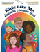 Kids Like Me: An Inclusive Character-Based Colouring Book by Melissa Deschênes
