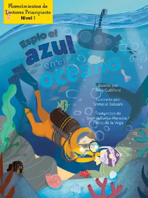 Espío El Azul En El Océano (I Spy Blue in the Ocean) by Amy Culliford