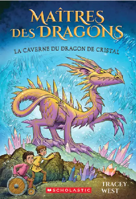 Maîtres Des Dragons: N° 26 - La Caverne Du Dragon de Cristal by Tracey West, Graham Howells