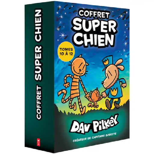 Coffret Super Chien: Tomes 10 À 12 by Dav Pilkey, Dav Pilkey