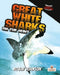 Great White Sharks on the Hunt by Robin Johnson