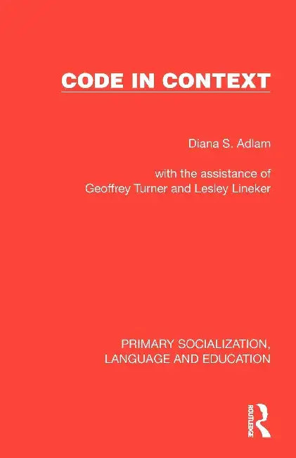 Code in Context by Diana S. Adlam