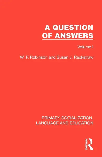 A Question of Answers by W. P. Robinson
