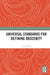 Universal Standards for Defining Obscenity by Long Cheng