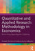Quantitative and Applied Research Methodology in Economics: Researching, Reporting and Publishing by Niranjan Devkota