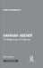 Hannah Arendt by Ramin Jahanbegloo
