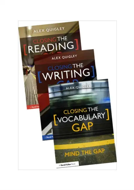 Alex Quigley Closing the Gap 3 Book Bundle by Alex Quigley