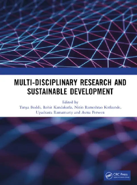 Multi-Disciplinary Research and Sustainable Development by Tanya Buddi
