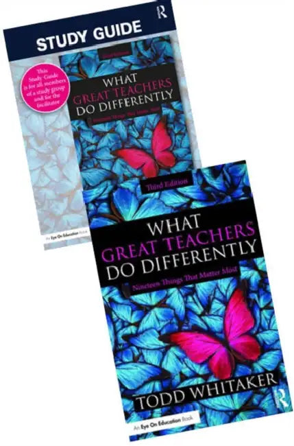 What Great Teachers Do Differently - Book and Study Guide Bundle by Whitaker Todd