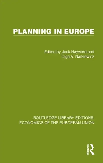 Planning in Europe by Jack Hayward