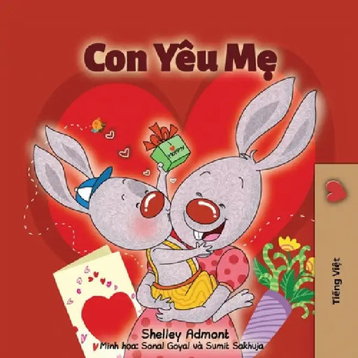I Love My Mom (Vietnamese Book for Kids) by Shelley Admont, Kidkiddos Books