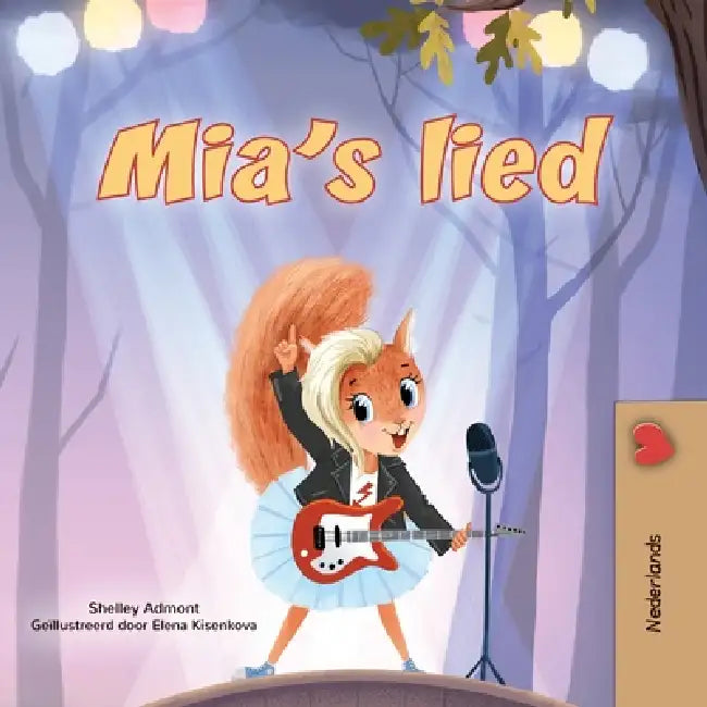 Mia's Song (Dutch Children's Book) by Shelley Admont, Kidkiddos Books