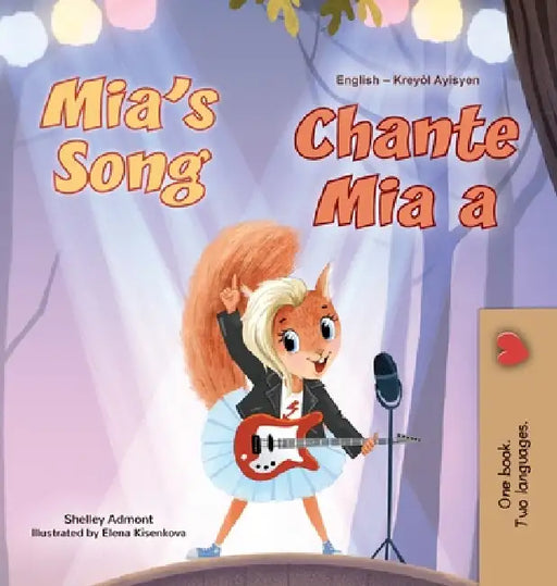 Mia's Song (English Haitian Creole Bilingual Book for Kids) by Shelley Admont, Kidkiddos Books