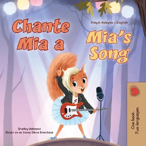 Mia's Song (Haitian Creole English Bilingual Book for Kids) by Shelley Admont, Kidkiddos Books