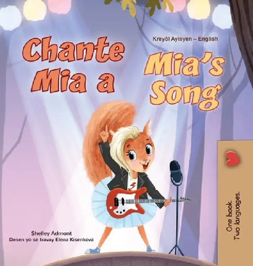 Mia's Song (Haitian Creole English Bilingual Book for Kids) by Shelley Admont, Kidkiddos Books