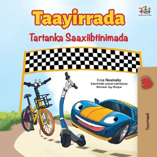 The Wheels The Friendship Race (Somali Children's Book) by Inna Nusinsky, Kidkiddos Books