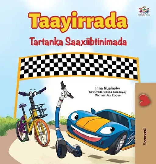 The Wheels The Friendship Race (Somali Children's Book) by Inna Nusinsky, Kidkiddos Books