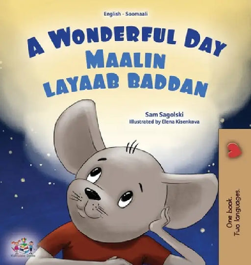 A Wonderful Day (English Somali Bilingual Children's Book) by Sam Sagolski, Kidkiddos Books