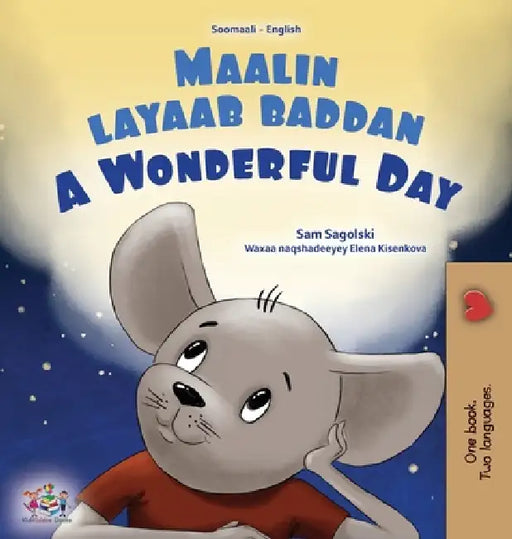 A Wonderful Day (Somali English Bilingual Children's Book) by Sam Sagolski, Kidkiddos Books