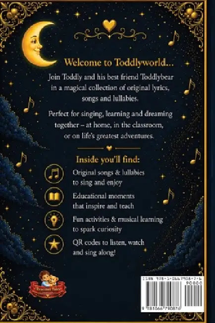 Musical Lyrics Book: Toddly & Toddlybear's Music by Jarka La'clavik
