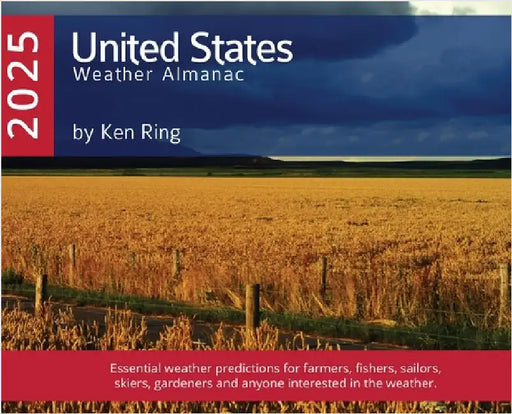 United States of America Weather Almanac 2025 (Hardback) by Ring, Ken