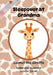 Sleepover at Grandma: Gabriel the Giraffe by Jennifer Carroll, Maxine Erasmus