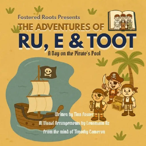 The Adventures of Ru, E & Toot: A Day on the Pirate's Pool by Tinn Foster, Lensmann Oz, Timothy Cameron