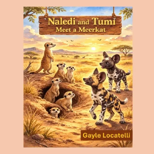 Naledi and Tumi Meet a Meerkat by Gayle Locatelli