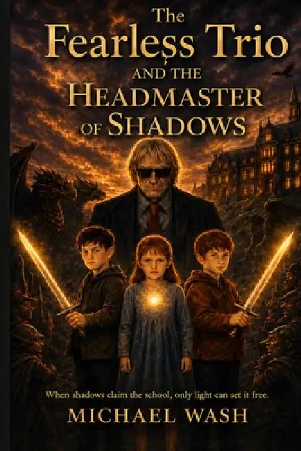 The Fearless Trio and the Headmaster of Shadows by Michael Wash