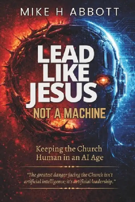Lead Like Jesus - Not a Machine: Why Only Servant Leaders Can Keep the Church Human in an AI Age by Mike H. Abbott