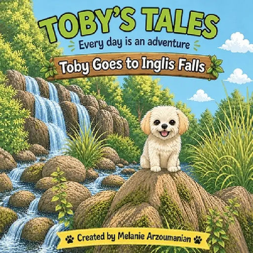 Toby's Tales: Toby Goes to Inglis Falls by Melanie Arzoumanian