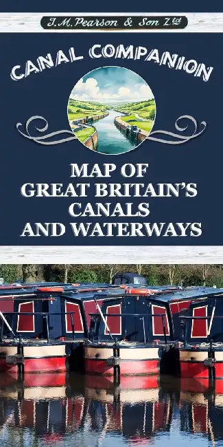 Canal Companion Map of Great Britain' s Canals & Waterways by Canal companions
