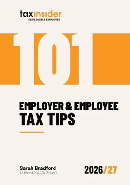 101 Employer And Employee Tax Tips 202627 by Sarah Bradford