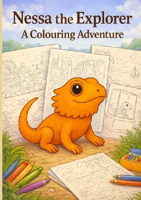 Nessa the Explorer： A Colouring Adventure by Shane Kirby