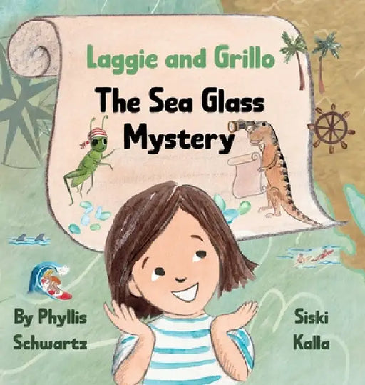Laggie and Grillo: The Sea Glass Mystery by Phyllis Schwartz, Siski Kalla