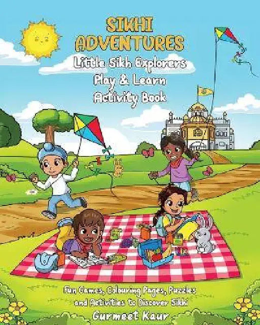 Little Sikh Explorers Play & Learn Activity Book by Gurmeet Kaur