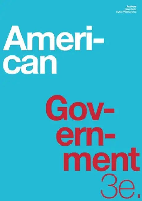 American Government 3e by Krutz, Glen