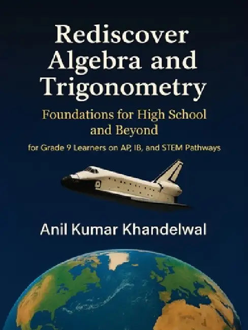 Rediscover Algebra and Trigonometry: Foundations for High School and Beyond by Anil Khandelwal