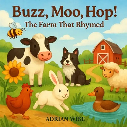 Buzz, Moo, Hop!: The Farm That Rhymed by Adrian Wise