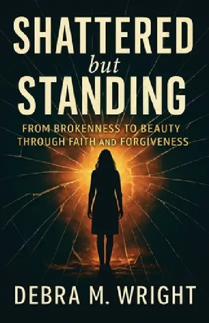 SHATTERED But STANDING FROM BROKENESS TO BEAUTY THROUGH FAITH AND FORGIVENESS by Debra M. Wright