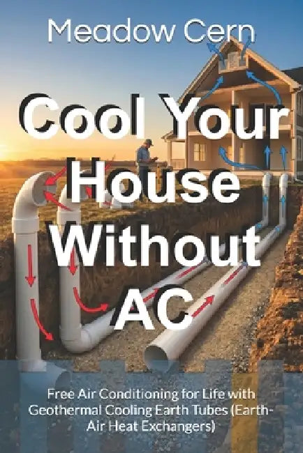 Cool Your House Without AC: Free Air Conditioning for Life with Geothermal Cooling Earth Tubes (Earth-Air Heat Exchangers) by Meadow Cern